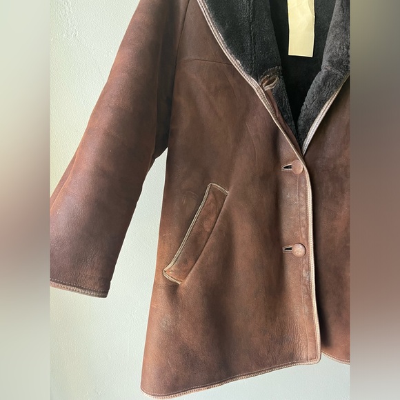 Morlands Sheepskin and Beaver Jacket ~ Size 38 - Picture 2 of 16